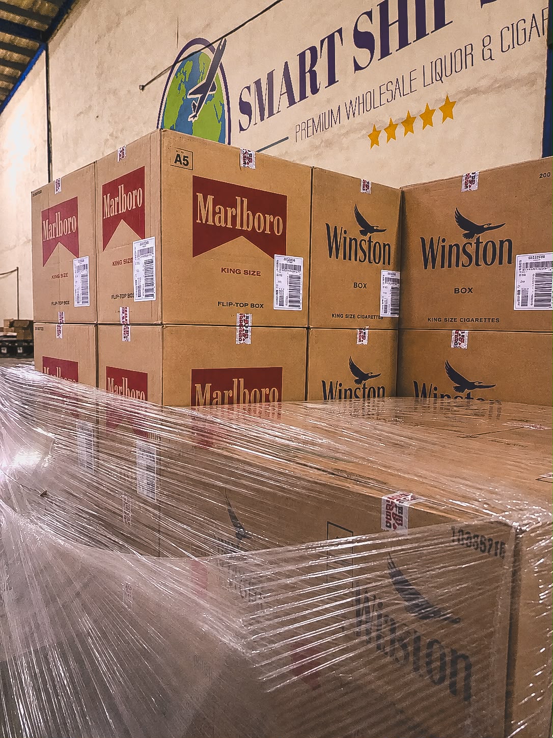 Marcas premium en bodega